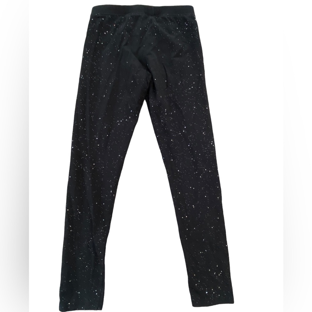 Cat & Jack. Size large (10/12) black sparkle leggings.